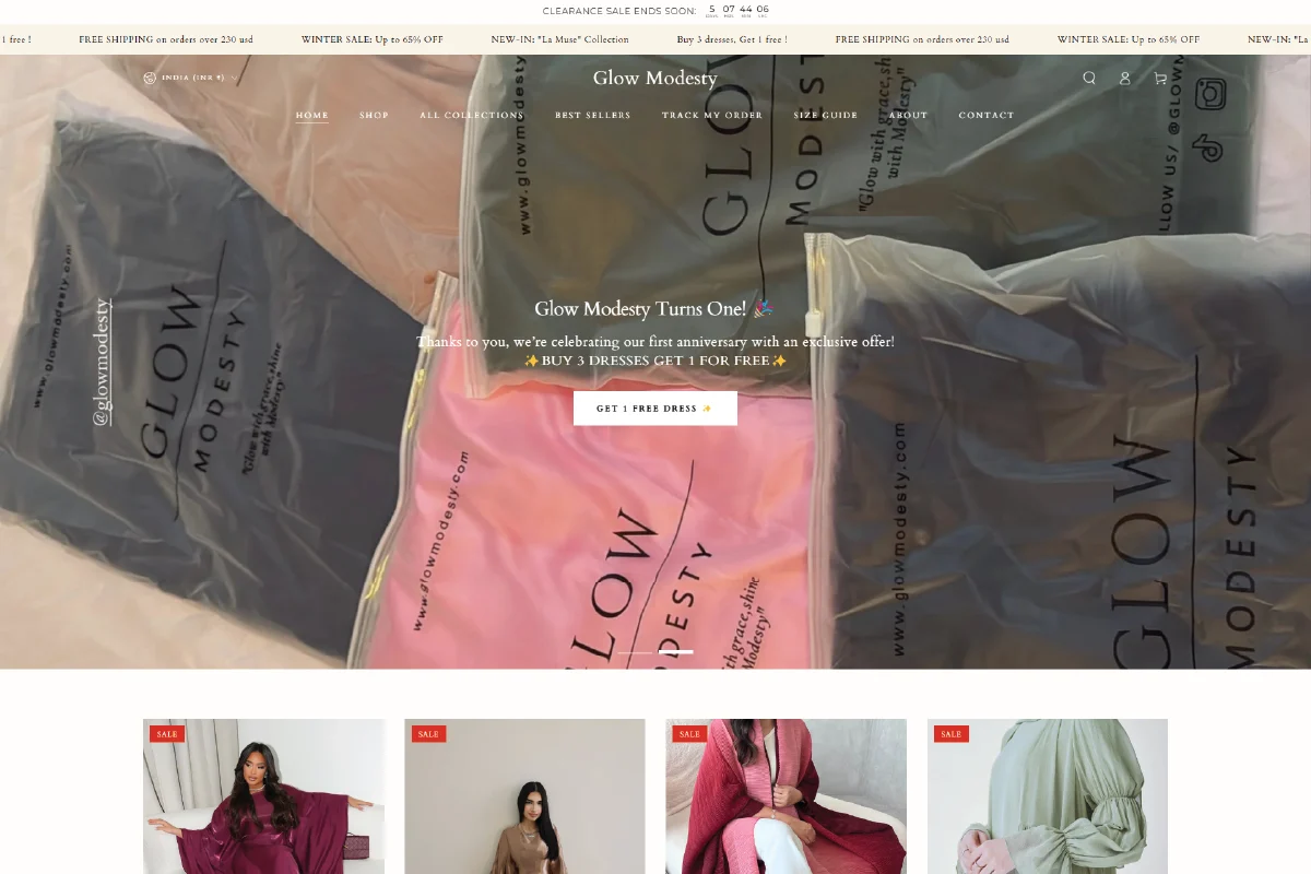 Glow Modesty seo services